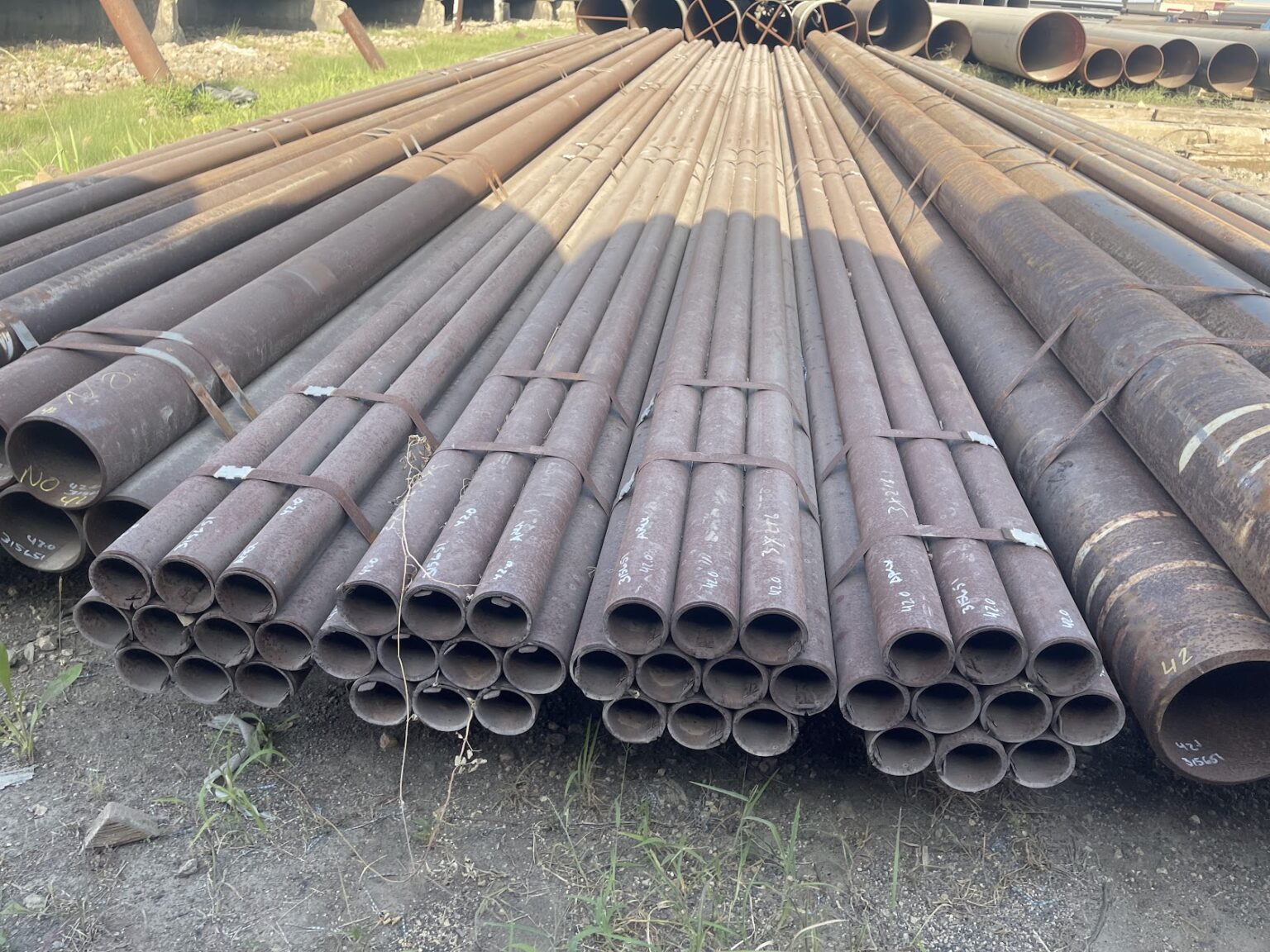Prime Steel Pipe, New Structural Steel pipe, Used Steel Pipe, Roll & Weld